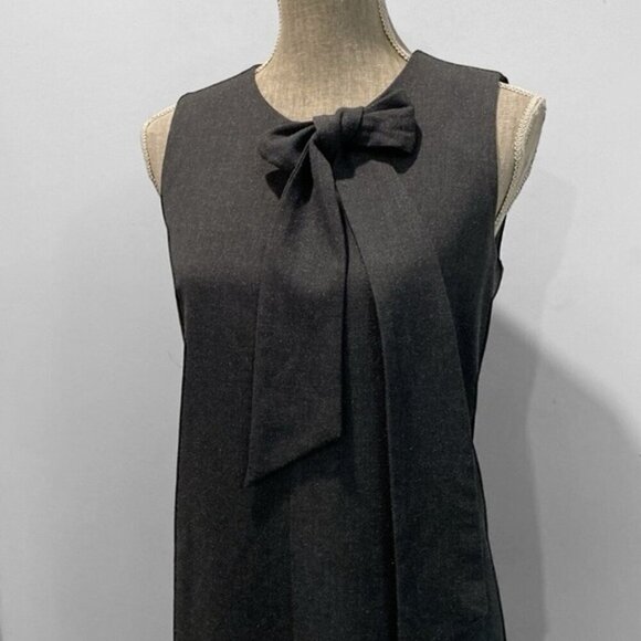Adrienne Vittadini Gray Dress Sleeveless size 4 - Picture 2 of 13